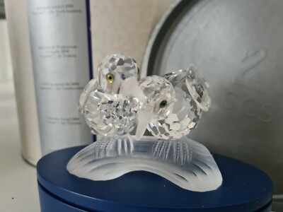 SWAROVSKI SCS 1989 CARING AND SHARING ''TURTLEDOVES'' **REDUZIERT**
