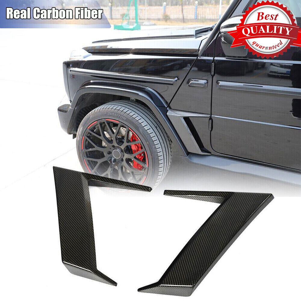 Real Carbon Side Fender Air Vent Scoop For Mercedes-Benz W463 W464