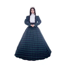 Rococo Victorian Ball Exquisite Handcrafted Marie Antoinette-Inspired Court Gown