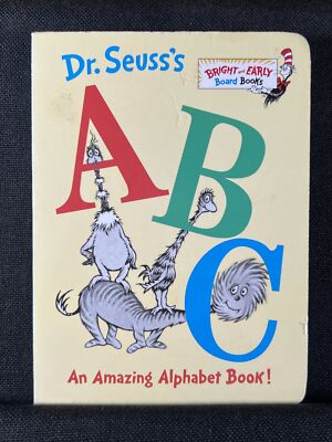 Bright and Early Board Books: Dr. Seuss's ABC (1996 Board Book)