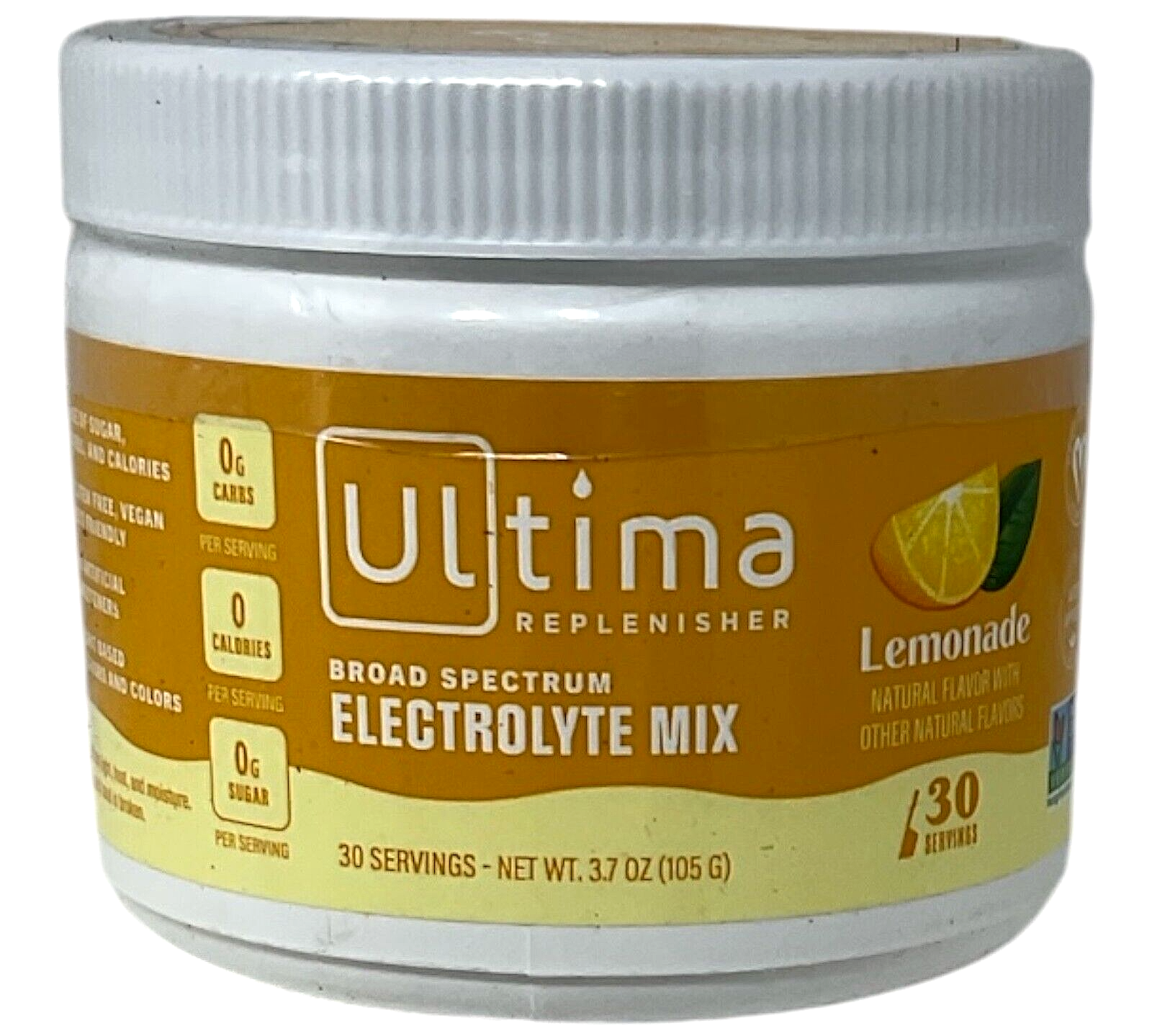 Ultimate Replenisher Electrolyte Powder Mix LEMONADE 30 Servings BB 09/2025