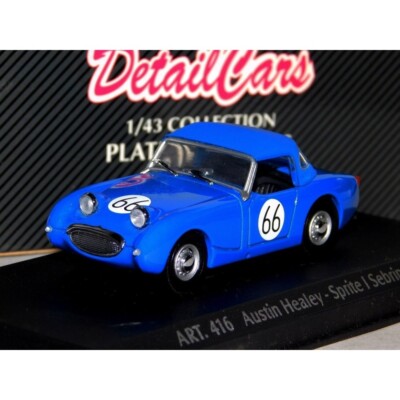 AUSTIN HEALEY SPRITE #66 SEBRING 1966 DETAIL CARS ART 416 1/43