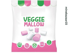 Veggie mallow HUGE 1kg Bag of Vegan Marshmallows | 100% Vegetarian Gelatine-Free