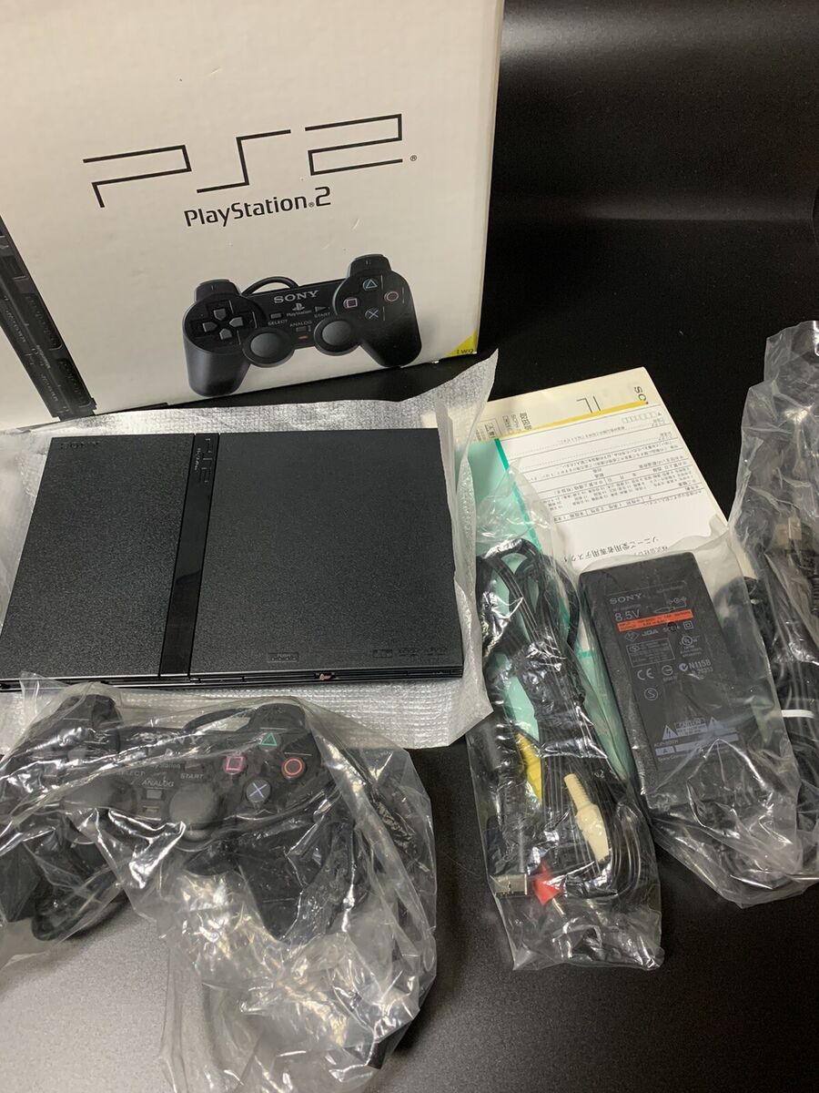 Playstation 2 PS2 Slim Console Scph-70000 W/Controller Playstation 2 PS2 Slim Console Scph-70000 W/Controller