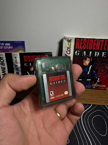 GAMEBOY COLOR RESIDENTE EVIL GAIDEN - GAME - BOX - MANUAL ORIGINAL