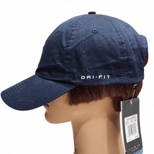 Nike Golf Storm-Fit Hat Cap Adult Adjustable Strapback Navy Blue Unisex - Picture 10 of 15