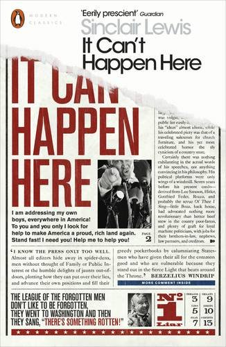 It Can't Happen Here: Sinclair Lewis (Penguin Modern Classics) - Lewis, Sinclair