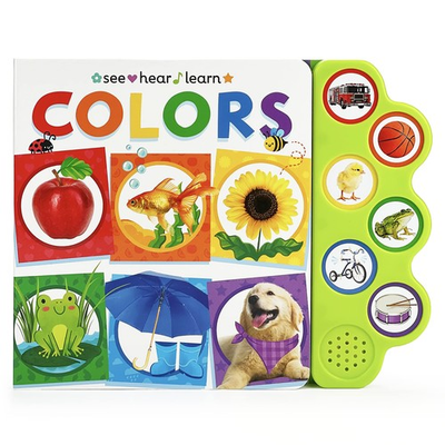 #ad #ad Colors: Learn Colors with Sounds A See Hear amp; Learn Sound Book $5.47
