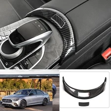 For Benz GLC 250 300 2016-2022 Carbon Fiber Center Console Armrest Switch Frame