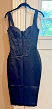 Black Corset House of CB Dress - Size Small
