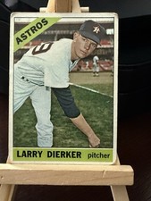 1966 Topps #228 Larry Dierker Houston Astros