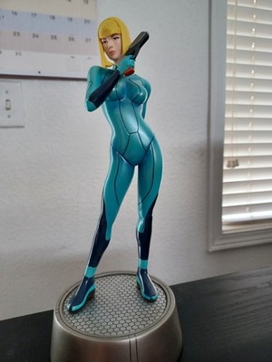 First 4 Figures~Nintendo~Metroid Prime 2 Echoes~Samus~Zero Suit Figure~#1704