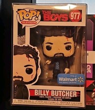 VAULTED EXCLUSIVE BLOODY Billy Butcher Funko Pop #977 The Boys Television TV
