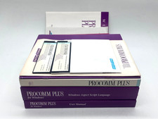 ProComm Plus Manuals + Floppy Disks