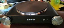 CUSIMAX Electric Hot Plate Model CMHP-B101 with 7-Setting Adjustable Thermostat 