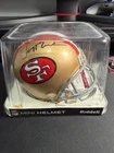 Jerry Rice Signed Mini Helmet - STILL ENCASED - JSA Authenticated