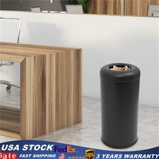 15.5 Gallon Open Top Trash Can Stainless Steel Commercial Industrial Garbage Can