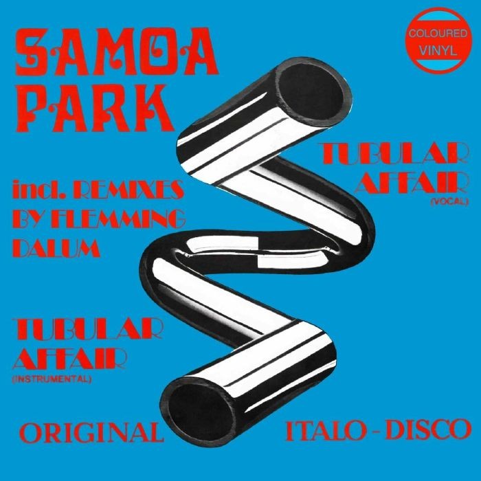 SAMOA PARK - Tubular Affair (reissue) - Vinyl (translucent blue vinyl 12"")