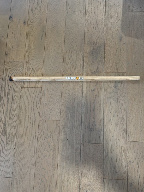 Harrow Lacrosse Wooden Shaft, 31” Long, Preowned