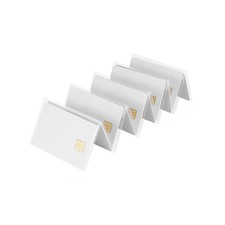 10 Pcs ISO7816 Contact SLE 4442 Chip PVC Smart IC Cards Wholesale Lot