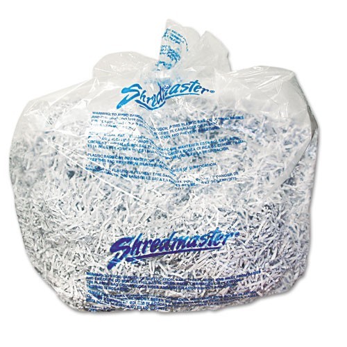 GBC 1765010 Plastic Shredder Bags, 13-19 gal Capacity, 25/Box