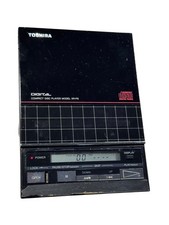 Vintage Toshiba Digital Compact XR-P9 Portable Disc Player 1980s Tested Works