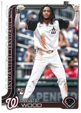 2025 Topps Flagship James Wood Rookie RC Companion Card Variation #CTC-8