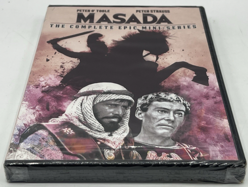 Masada The Complete Epic Miniseries 2015 New Sealed Peter O Toole Peter Strauss - Picture 3 of 5