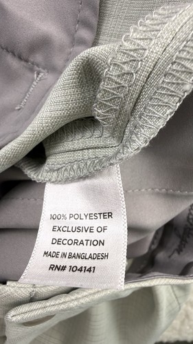 Walter Hagen pantaloncino da golf uomo grigio chiaro taglia 42 10" cucitura interna - Foto 4 di 5