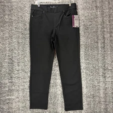Gloria Vanderbilt Womens Size 12 Short Avery Pull On Slim Leg Mid-Rise Pants NEW