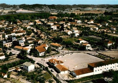 Mirande-la-Jolie 32 Gers Groupe-Scolaire Cités-Nouvelles Vue-aérienne School Woh