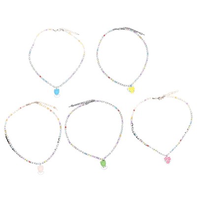 Eye Catching Heart Pendant Necklace for Wedding Party Heart Charm Clavicle Chain