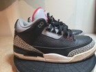 Air Jordan 3 Black Cement 2018 Size 10 Men’s Used No Box