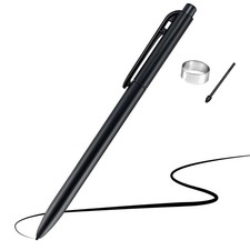 NibtouTech NBT08 EMR Stylus for Remarkable 2 Pen with Eraser, 4096 Black