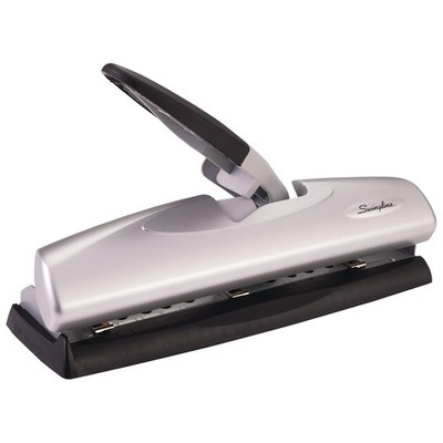 20 Sheet Heavy Duty Adjustable Three Hole Punch Swingline Office Puncher