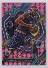 2023-24 Topps Cosmic Chrome Pink Galaxy Refractor Carmelo Anthony #83 HOF 1u6