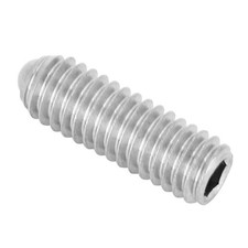20pcs Set Stainless Steel Thread Hex Spring Ball Plunger Screw (M4*12)✈