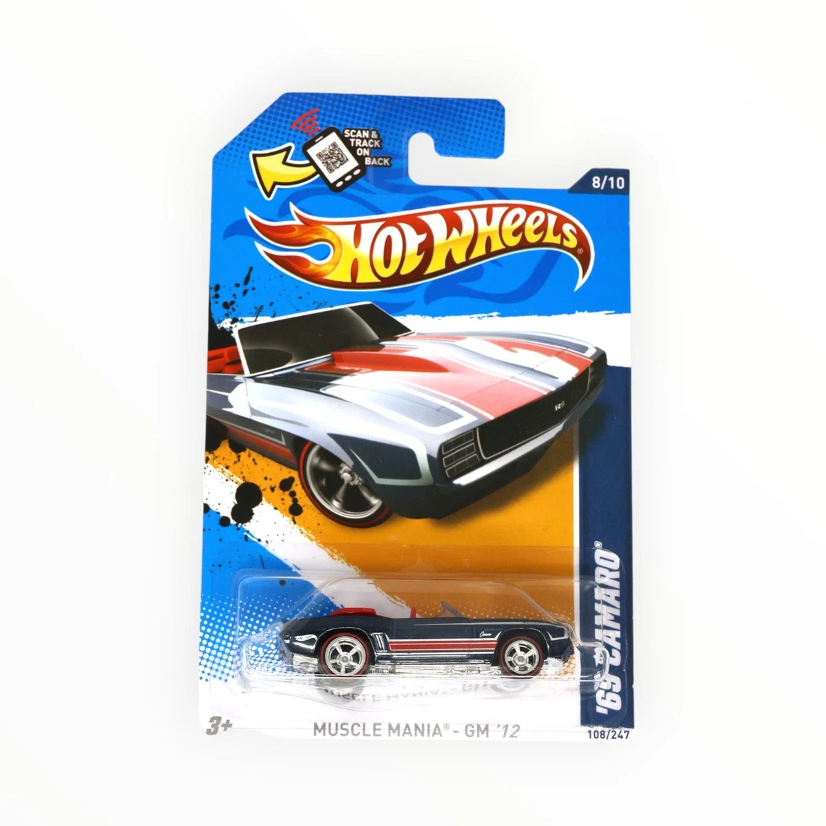Hot Wheels Super Treasure Hunt 69 Camaro for sale | eBay