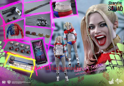 HotToys 1/6 MMS383 Suicide Squad Harley Quinn Joker Action Figure In Stock NEW