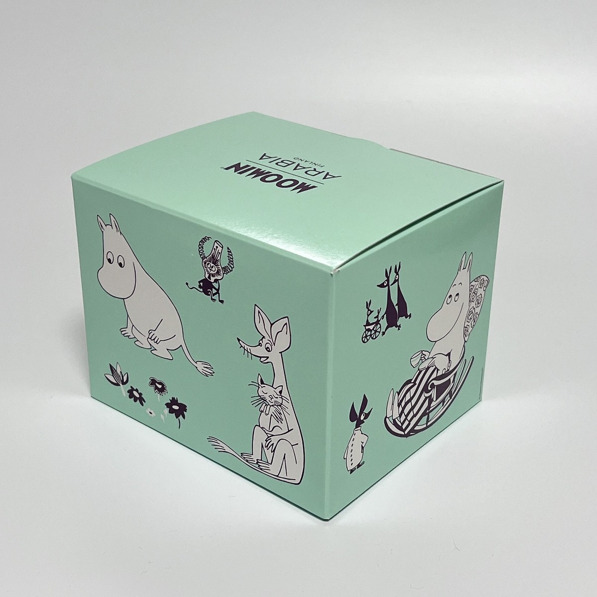 Set of 5 ARABIA Moomin Mug 2026 SIMPLE JOY Blue Japan Limited