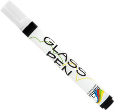 Glass Pen Window Marker: Liquid Chalk Pens for Glass, Whiteboard Markers with Wa