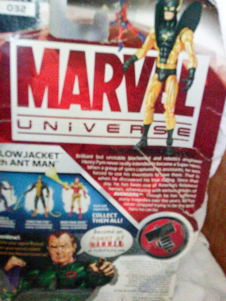 Marvel Universe - Figura de Acción CHAQUETA AMARILLA 3.75" SELLADA 2010 COLECCIONABLE Foto 3 de 3