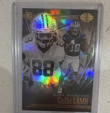 Panini 2020 Illusions CeeDee Lamb Rookie #18 Dallas Cowboys Football Card