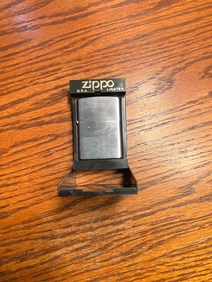 Zippo Lighter Antique Silver Plate 121FB