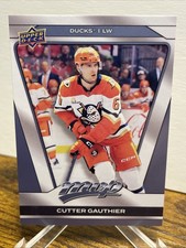 2025-26 Upper Deck MVP #133 Cutter Gauthier ANAHEIM DUCKS