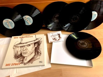 Udo Lindenberg DIE STORY 6LP-Box, selten - aus Sammlungs-Auflösung!