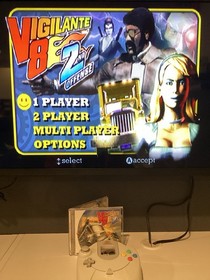 Vigilante 8 2nd Offense Sega Dreamcast CIB Complete TESTED