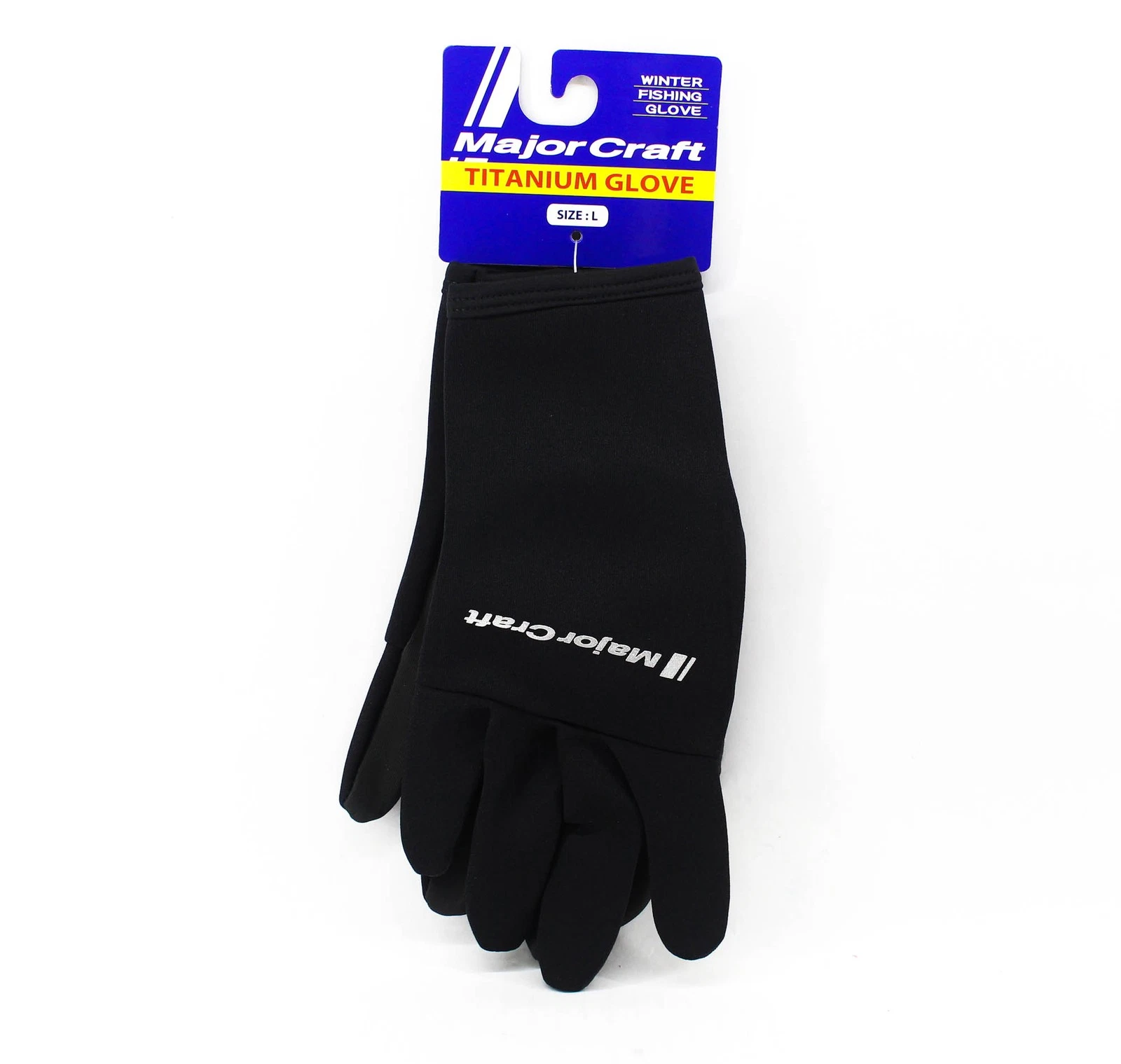 Major Craft Titanium Gloves MCTG3-L/BK Size L Black /BK (4052)