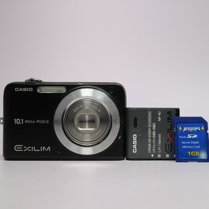 Casio Digital Camera Exilim EX-Z1050 10.1MP Black Tested