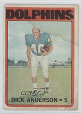 1972 Topps Dick Anderson #98 0c0